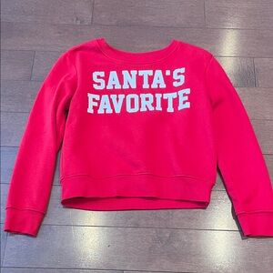 Santa’s Favorite Red Sweatshirt